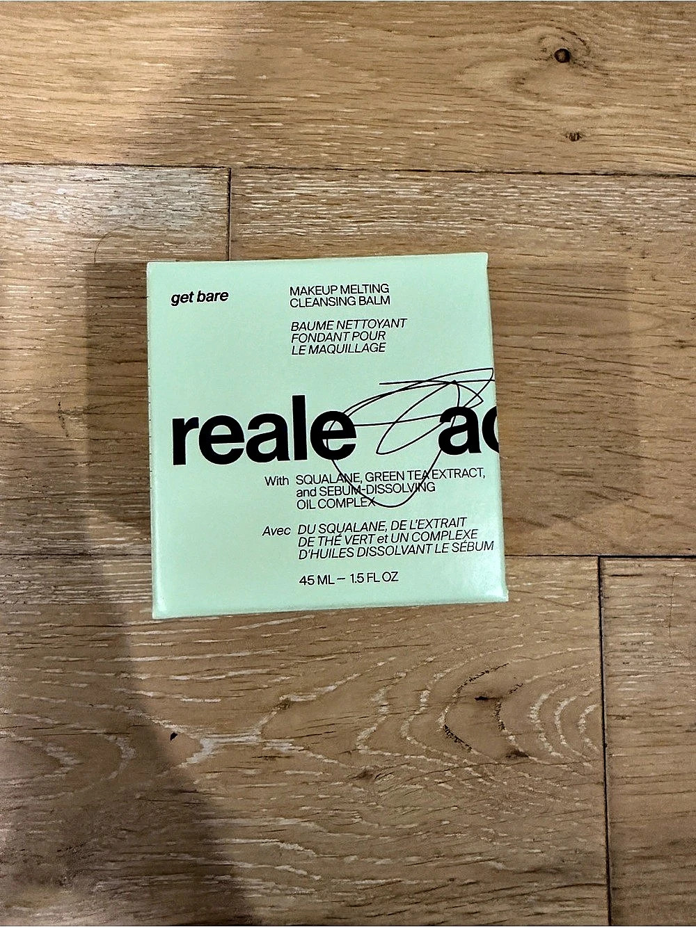 Reale Actives get bare realeac cleanser 4.5 oz NWT